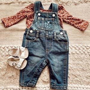 Denim overalls